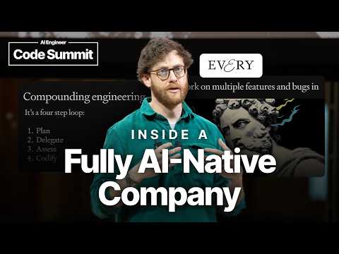 How to build an AI native company (even if your company is 50 years old) – Dan Shipper, Every