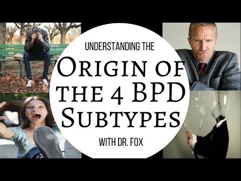 Origins of the 4 BPD Subtypes