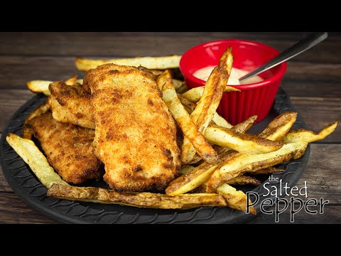 Homemade Air Fryer Fish & Chips