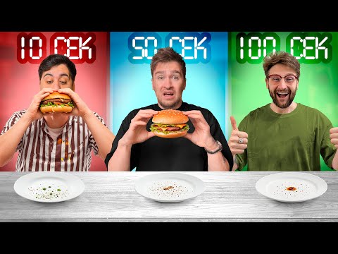 10 СЕК VS 50 СЕК VS 100 СЕК ЧЕЛЛЕНДЖ!