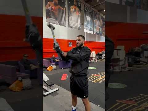 Hamzah Sheeraz putting the work in ahead of July 12th 🔨