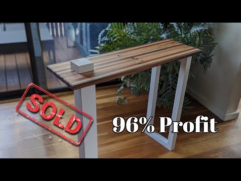 💰 How to Make a Profitable Entry Table from FREE Pallets