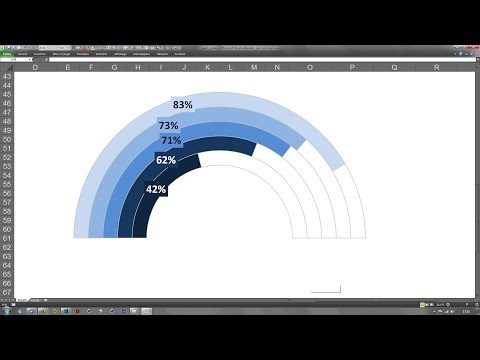 Tuto Excel : faire un graphique "pistes"