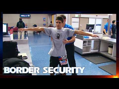 Sweaty Man's Erratic Behavior Concerns Officers | DOUBLE EPISODE | Border Security Australia