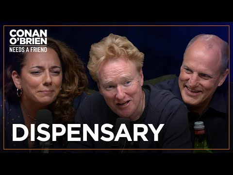 Woody Harrelson Invites Conan & Sona To His Dispensary | Conan O'Brien Needs A Friend