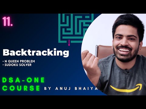 Backtracking | N-Queen Problem & Sudoku Solver | Java and C++ | Anuj Bhaiya ✅| DSAOne Course #11