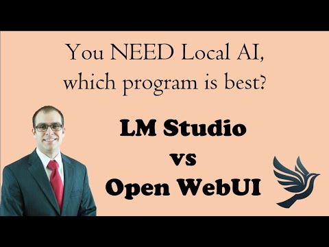 Comparing LM Studio to Open WebUI for Local AI Beginners