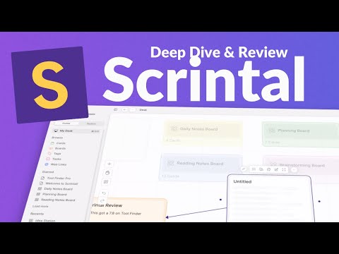 Scrintal Review: Best Note-Taking App?