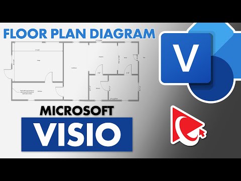 How to Draw FLOOR PLAN DIAGRAM IN VISIO
