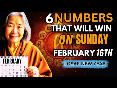 WIN BIG on Feb 16th, 2025! 💝 Kick Off Valentine's Week with These 6 LUCKY Winning Numbers!