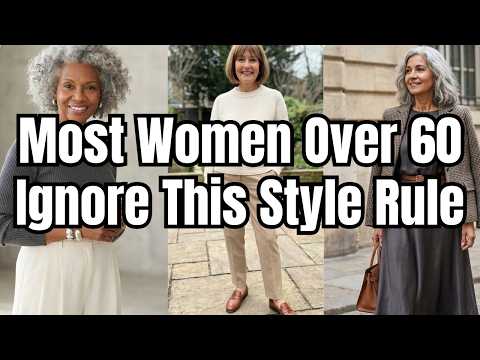 Most Women Over 60 Ignore This Style Rule (Big Mistake)