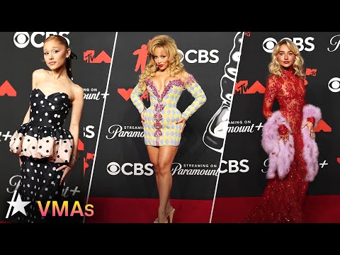 2025 MTV VMAs Fashion: Ariana Grande, Doja Cat, KATSEYE, Sabrina Carpenter & More Dazzle