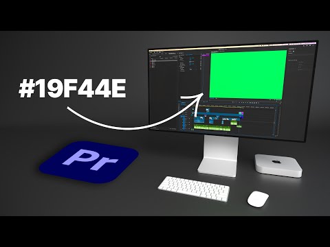 HEX Code In Premiere - How To Create An Exact Match To A Color Code
