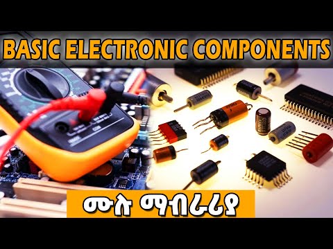 መሰረታዊ ኤሌክትሮኒክስ ኮምፖነንቶች | Basic Electronic Components Explained | Electronics for Beginners