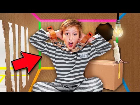 Vlad Escapes from the CARDBOARD PRISON part 2