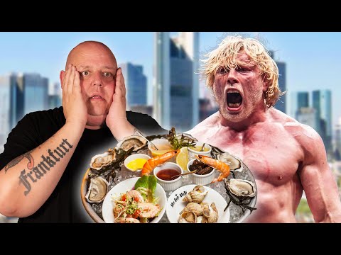 ESSEN mit einem NEANDERTALER 🍽️🍗 @FredericVosgröne