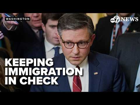 Speaker Johnson shares GOP approach to immigration after partial government shutdown ends