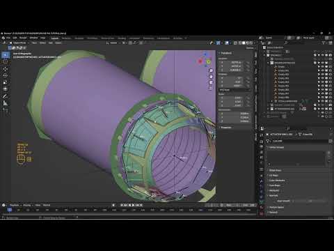 Blender:  How to rig exhaust petals on a jet engine.