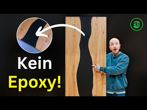 538 Euro gespart! 😮👉 So baust du dir einen RIVER TABLE - ganz OHNE Epoxy! | Jonas Winkler