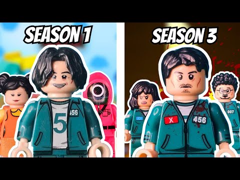 I made EVERY Squid Game Season in LEGO...