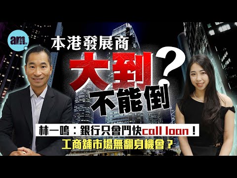 本港發展商大到不能倒？林一鳴︰銀行只會鬥快call loan！工商舖市場無翻身機會？點睇啟德供應重災區？