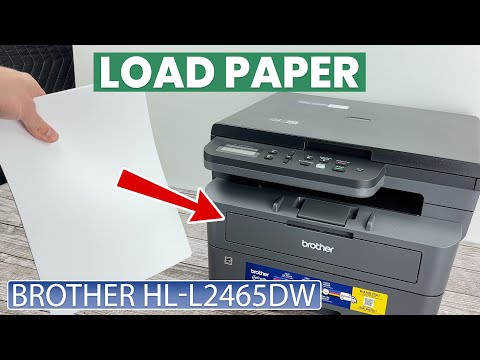 How to Load Paper In Your Brother HL-L2465DW