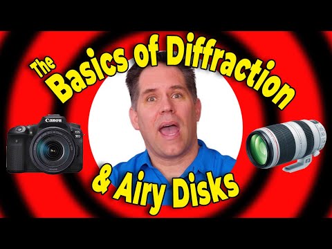 The Basics Of Diffraction and Airy Disks | How Sensors Out Resolve Lenses | Physics of Pixel Pitch