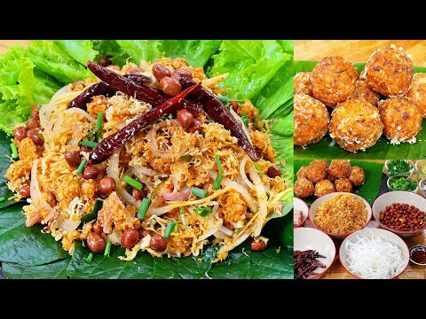Fried Rice Salad with Fermented Pork, a recipe for sale. Delicious, well-rounded flavor. Crispy i...