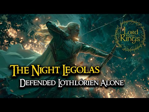 The Night Legolas Defended Lothlórien Alone  |  LOTR Lore | Audio Story