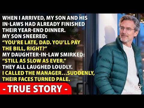 My Son and His In-Laws Enjoyed Their Luxury Dinner… And Expected Me To Pay Them…