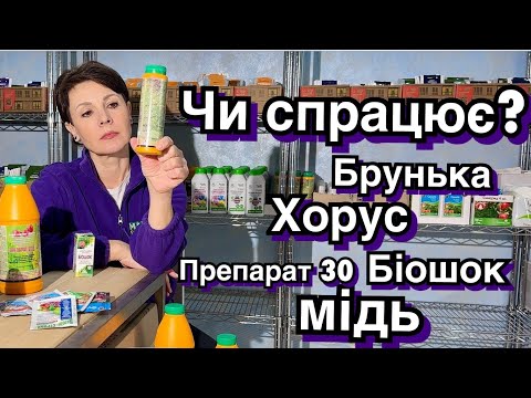 Які препарати обрати для першої обробки саду. Фунгіциди при низькій t