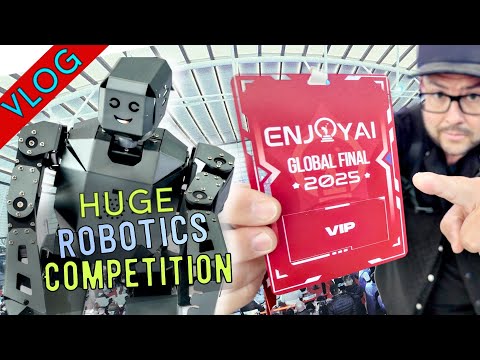 I got invited to China for the Enjoy A.I. Robotics competition! I wasn't expecting it to be this BIG