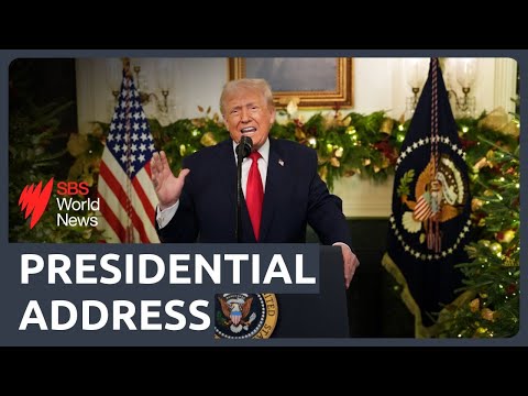 Trump year in review: US President gives his end of year address