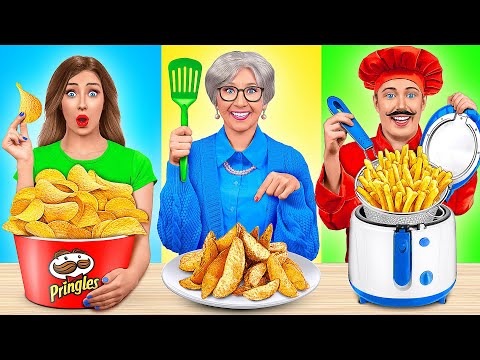 Me vs Grandma Cooking Challenge | Epic Food Battle by Multi DO Challenge
