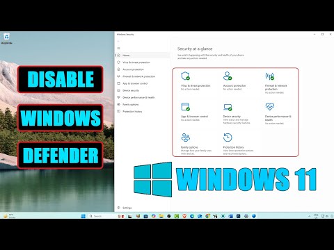HOW TO DISABLE WINDOWS DEFENDER IN WINDOWS 11/10 | Turn Off Antivirus Easily (Step-by-Step Guide)