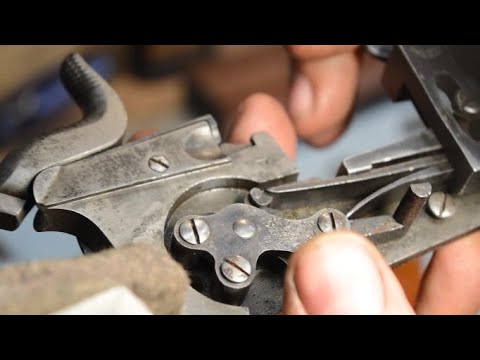 Sharps Carbine, back from the pyre restoration......Anvil 102