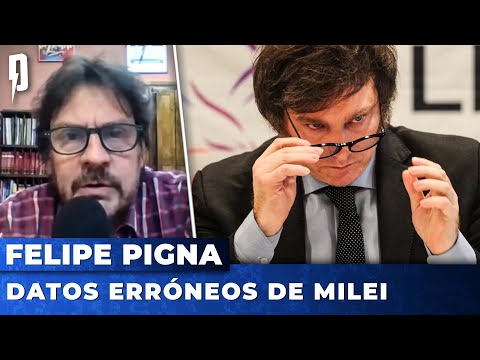 Felipe Pigna y los DATOS ERRÓNEOS de MILEI