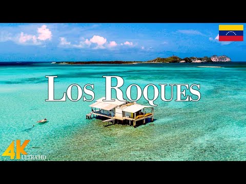 Los Roques 4K Ultra HD • Stunning Footage Los Roques, Scenic Relaxation Film with Calming Music.