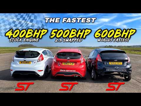 THE FASTEST FORD FIESTA ST.. BUILT ENGINE v STOCK v SWAPPED