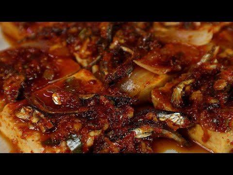 그냥 물 붓지마세요! 대박집 두부조림 이렇게 만들어 정말 맛있어요~