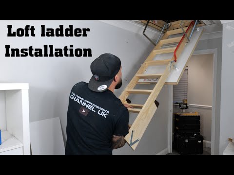 How To Install Wooden Loft Ladder & Extend Loft Hatch | Easy Step By Step Guide