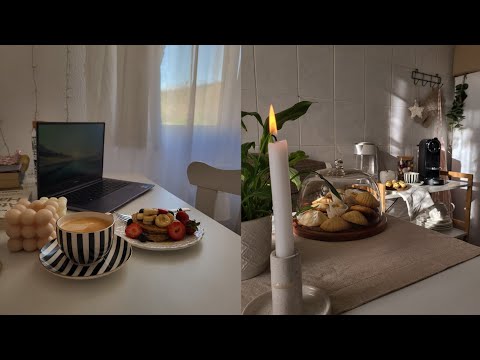 Days in my life 🏡 | healthy simple breakfast,  shopping,  cleaning, banana bread baking🥧