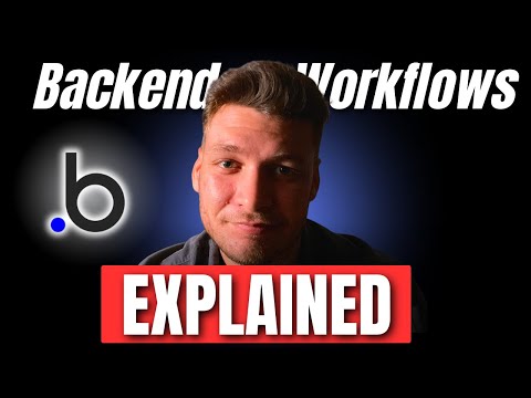 Bubble.io Backend Workflows (Complete Beginner to Pro Guide)