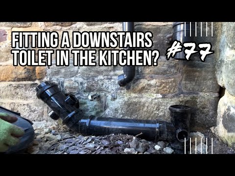 First Fix Plumbing For A Downstairs Toilet & How to Cut In a Branch To An Existing Soil Stack