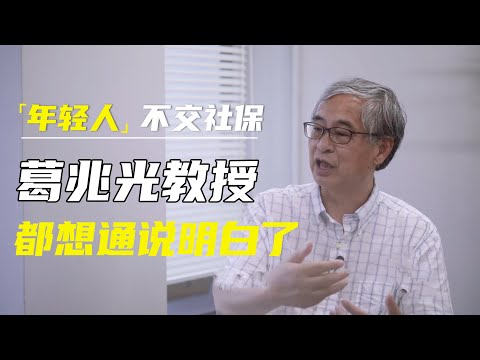 社保“断缴潮”来了！年轻人不交社保，不光如此，老一辈葛兆光教授都想通说明白了#十三邀 #许知远#罗翔#王石