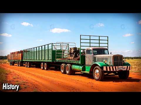 The LEGEND of Kurt Johannsen: The "King of the Outback" Who MASTERED the Road Train History