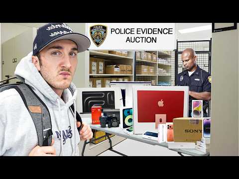 I Bought The Most Expensive Items From A Police Auction...