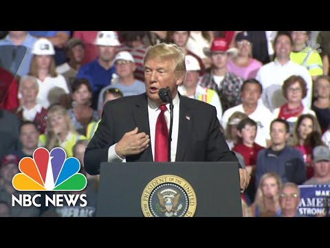President Trump Mocks Elizabeth Warren: 'To The Fake Pocahontas, I Won't Apologize' | NBC News