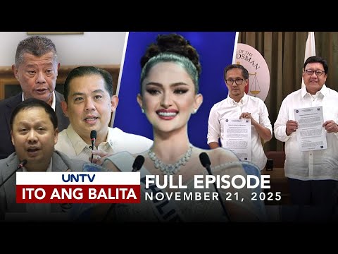 UNTV: Ito Ang Balita | November 21, 2025