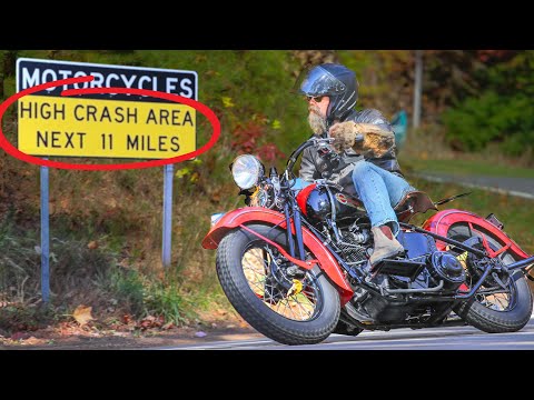 Putting a 90 Year Old Motorcycle On One Of The Most DANGEROUS Roads In America!